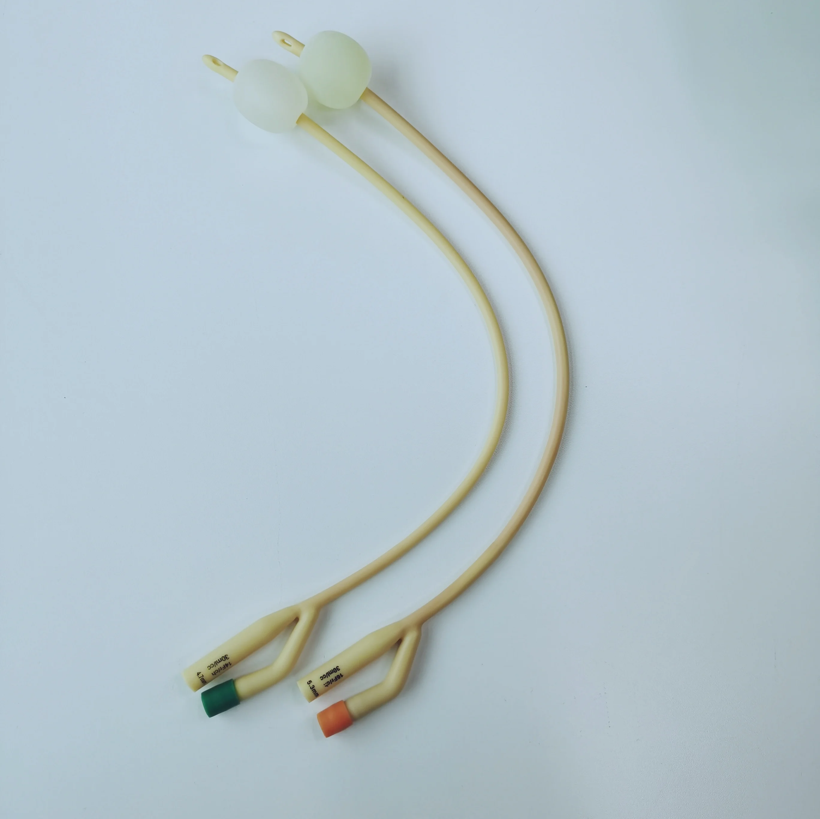 sterile latex Foley catheter for urology 2-way and 3-way OEM available and free good bio-compatibility factory outlet
