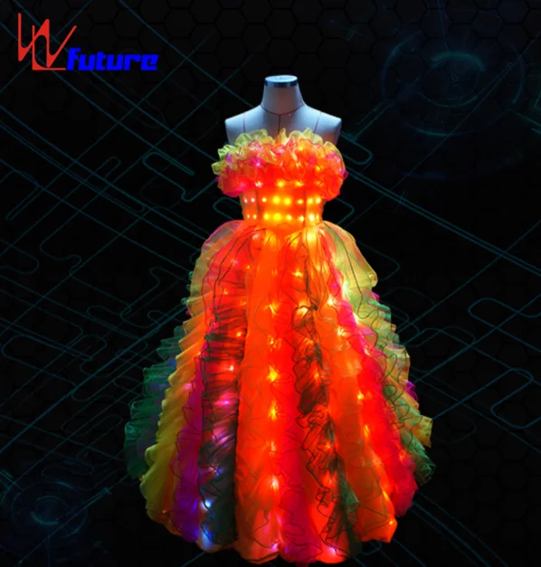 light up fairy dress Dreamy Light Up Ball Gown Dress for Girls – LED Fairy Costume main image 1