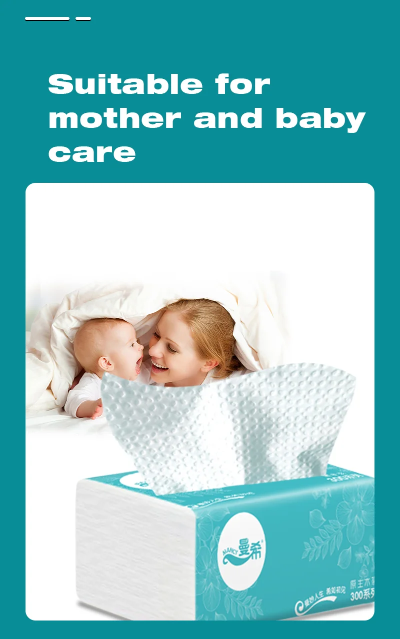 Facial Tissue Paper Color 4 Ply Virgin Wood Pulp Tissue Facial Buy