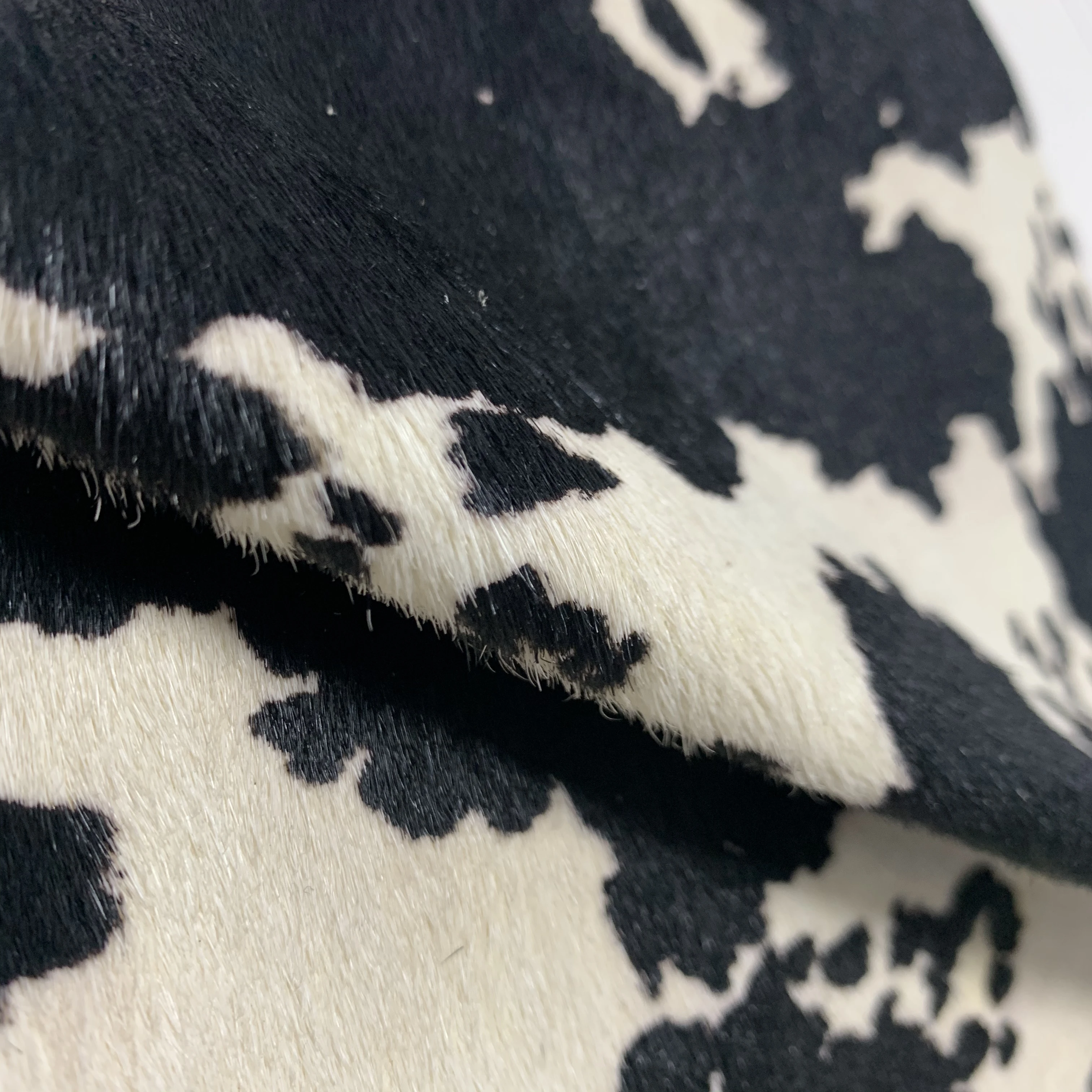 Real Cow Pattern - Custom Made Black Cow Print Stencil