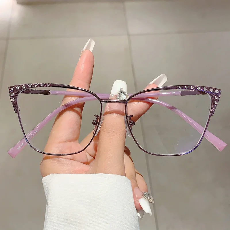 Trendy Cat Eye Blue Light Blocking Glasses