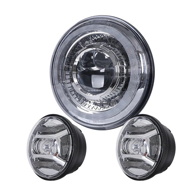 4.5インチ　LEDヘッドライト　ショベル　ツインカム　エボ　管051107 4.5インチ LEDヘッドライト ショベル ツインカム エボ 管051107