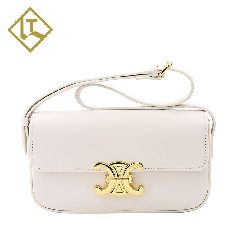 white designer mini bolsa