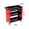 Heavy Duty Full Set Tool Cart With Lockable Drawer