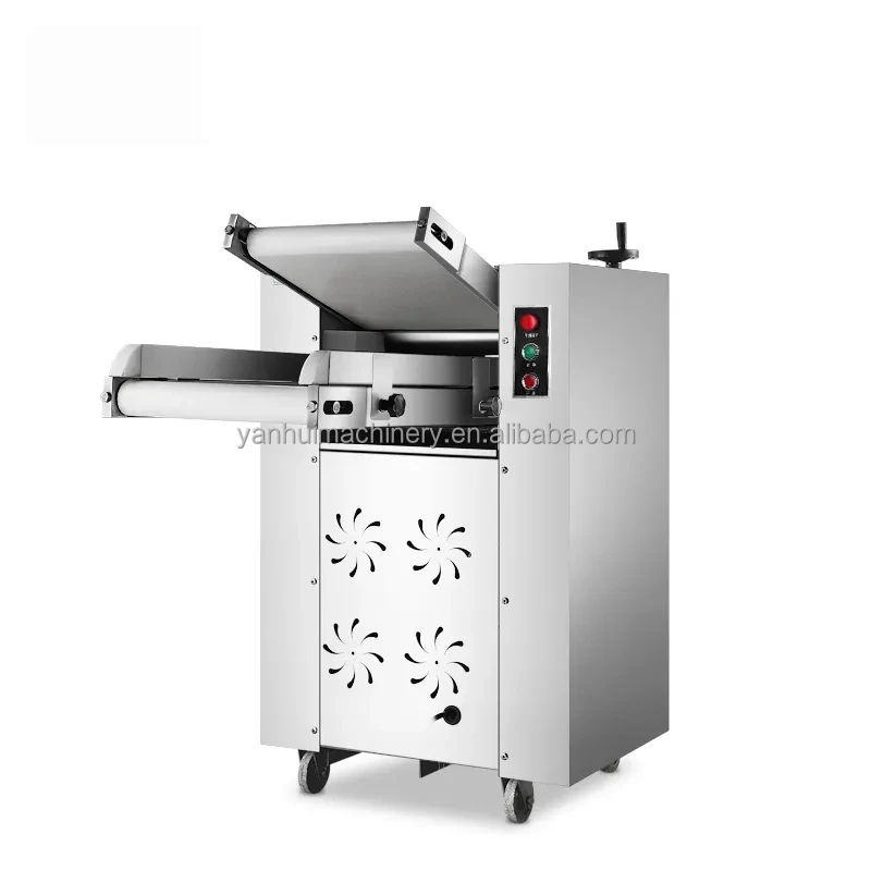 По автоматическому приготовлению пиццы тесто машина ролика для прессовки теста нажатия Sheeter делая