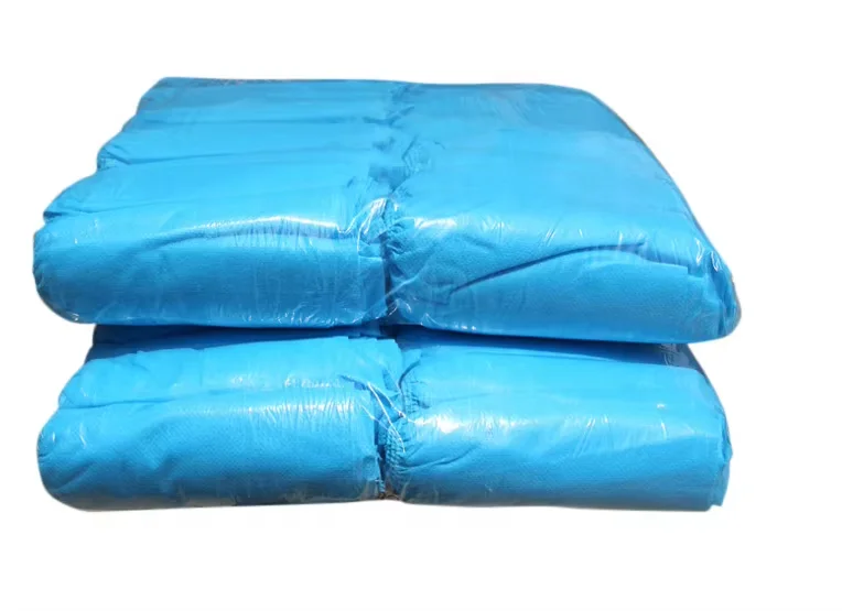 Fully Automatic Easy Operate Waterproof Non-woven Plastic Shoe Jacket Boot Plant Production Equipment Shoe Cover Making Machine
