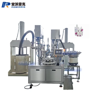 AB Two component dual cartridge filling capping machine