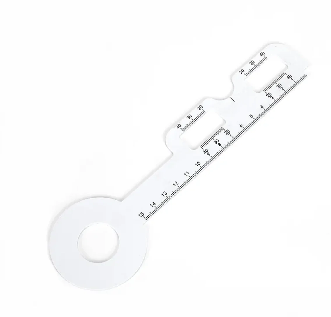 Optometry Medical Eye for Test Equipment Ophthalmology Optical PD Ruler Plastic Eye Occluder with 1 Year Warranty