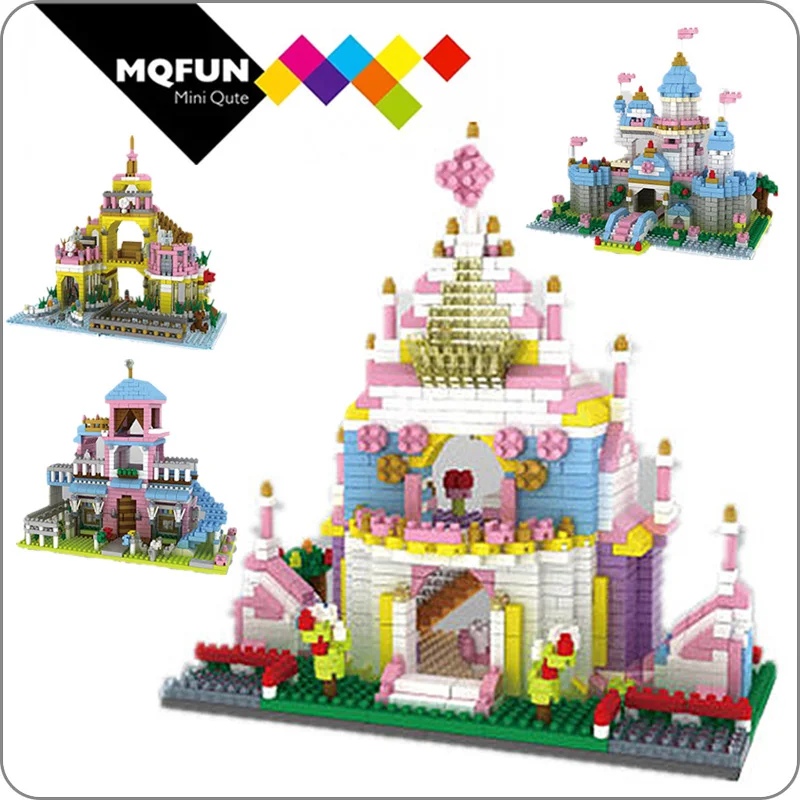 Princess Building Blocks Fun Toys Boys Girls