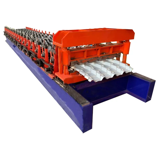Машина для формования рулонной плитки из гофрированного листа Стальная Плитка 0 3-0 8 мм толщина прокатки 300H сталь Cr 12 высококачественная