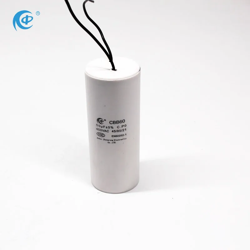 Конденсатор переменного тока CBB60 50 мкФ 450V CBB60 CBB61 SH конденсатор