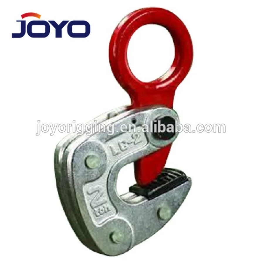 1ton 2ton Professional CD Vertical Spring Plate Lifting Clamp Horizontal Pipe Lifting Clamp