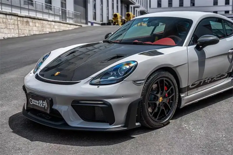 Porsche 718 Boxster GT4RS Bodykit - Front Bumper Upgrade