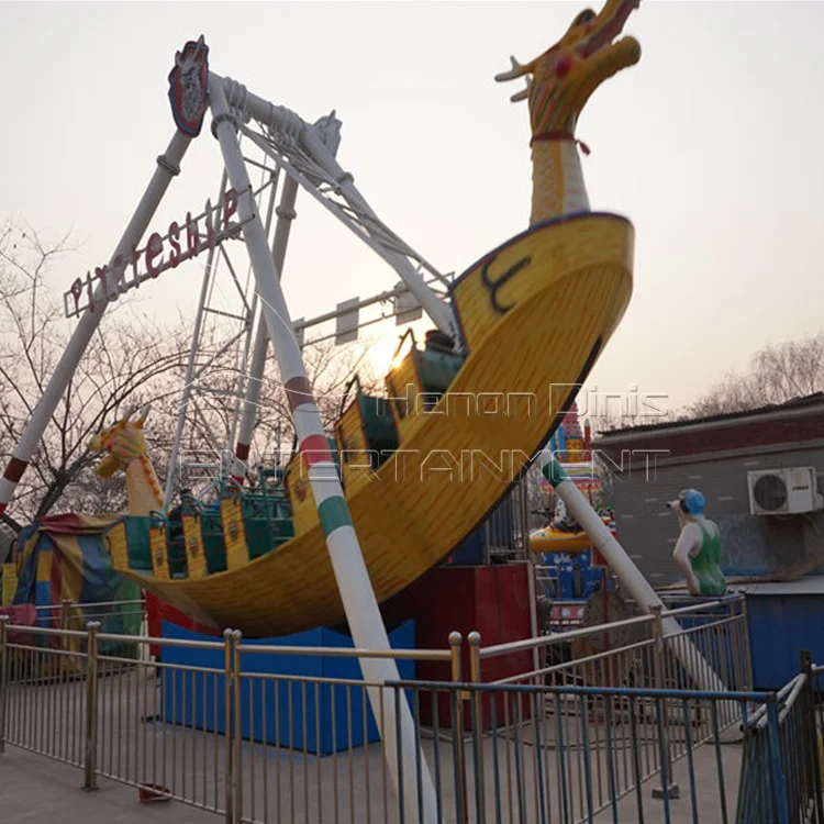Factory Price Funfair Carnival Theme Attraction Amusement Park Rides Equipment Swing Viking Boat Big Pirate Ship Ride for Sale