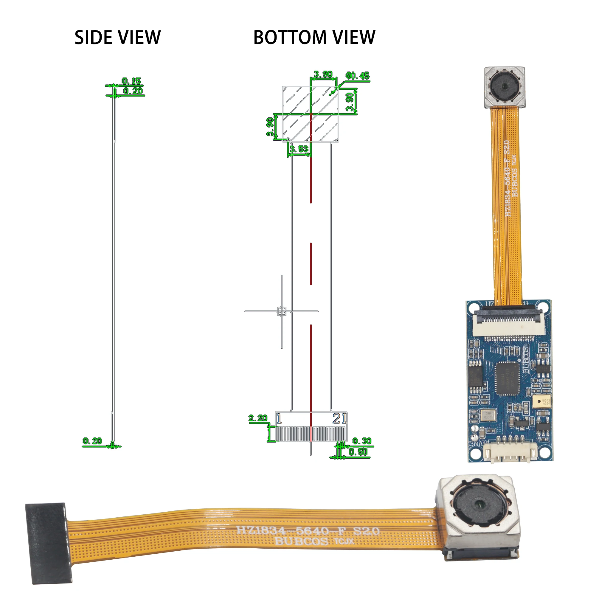 USB Camera Module 5MP Camera With OV5640 CMOS sensor HD High Resolution Camera For Motion