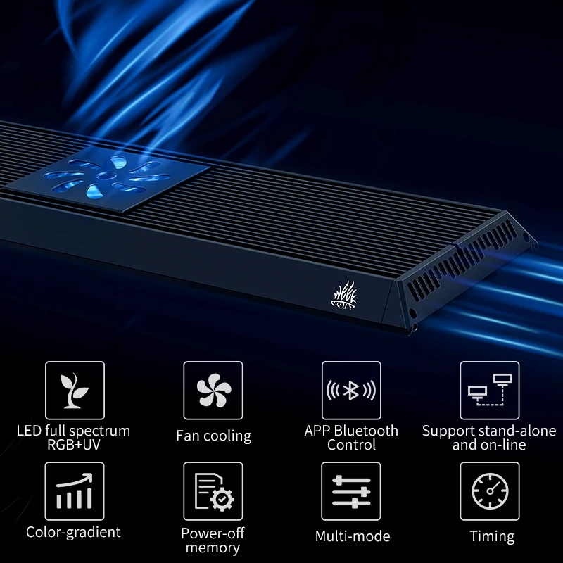 WEEK AQUA P Series LED Lights - Modern Aquarium Solutions