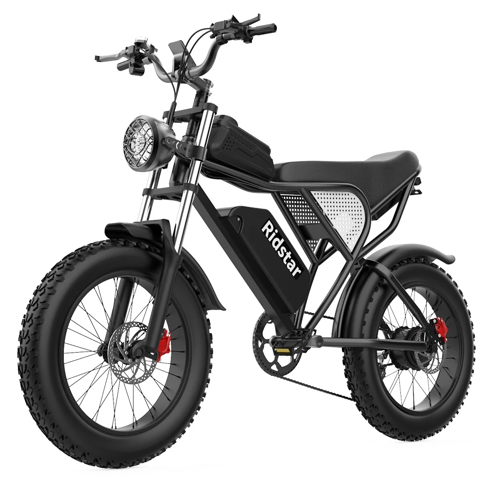 EU UK US Warehouse Q20 standard 1000W 20* 4 inch fat tires 48V 20Ah  electric bike with 36 mph top speed