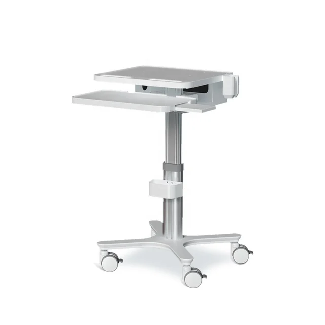 Medical Dental Device Laptop Cart With Socket Clinic Machine Trolley Stand Beauty Salon Aesthetic Spa Trolley Hand Carts