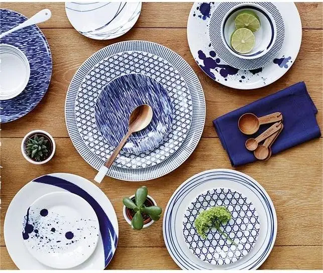 Wholesale Restaurant Melamine Dinnerware Manufacturers Melamine Wares  Plates Round Design Tableware