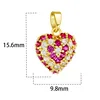 Fuchsia heart
