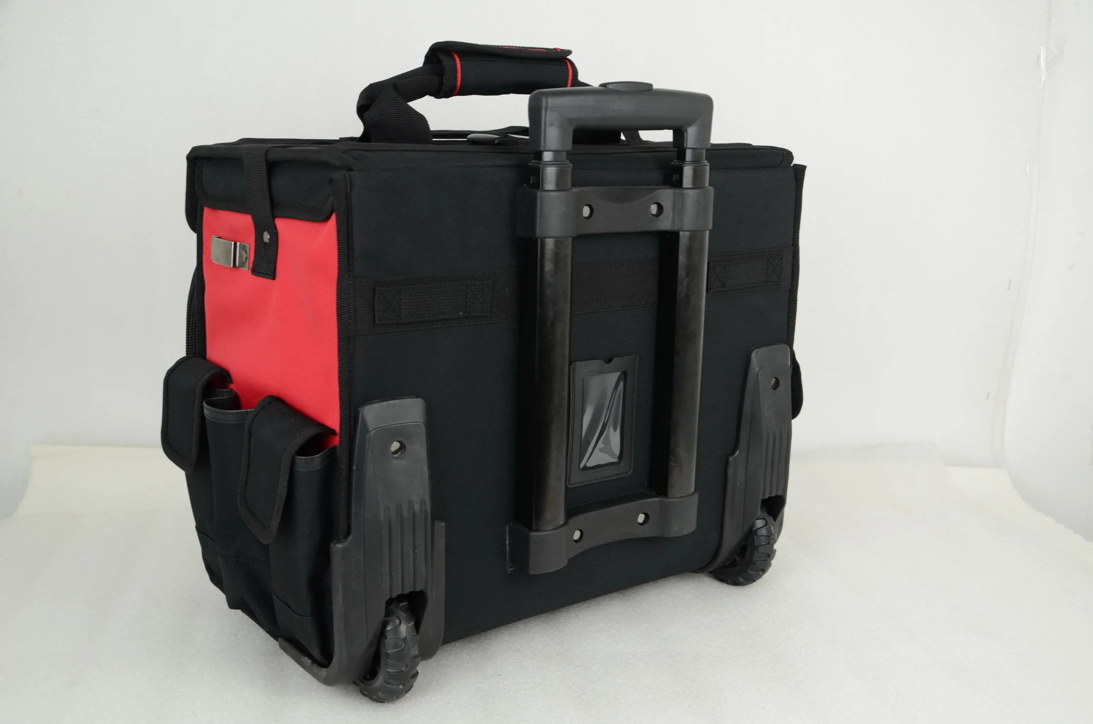 Custom Made Heavy Duty Water Resistant Rolling Tool Bag Wheels High ...