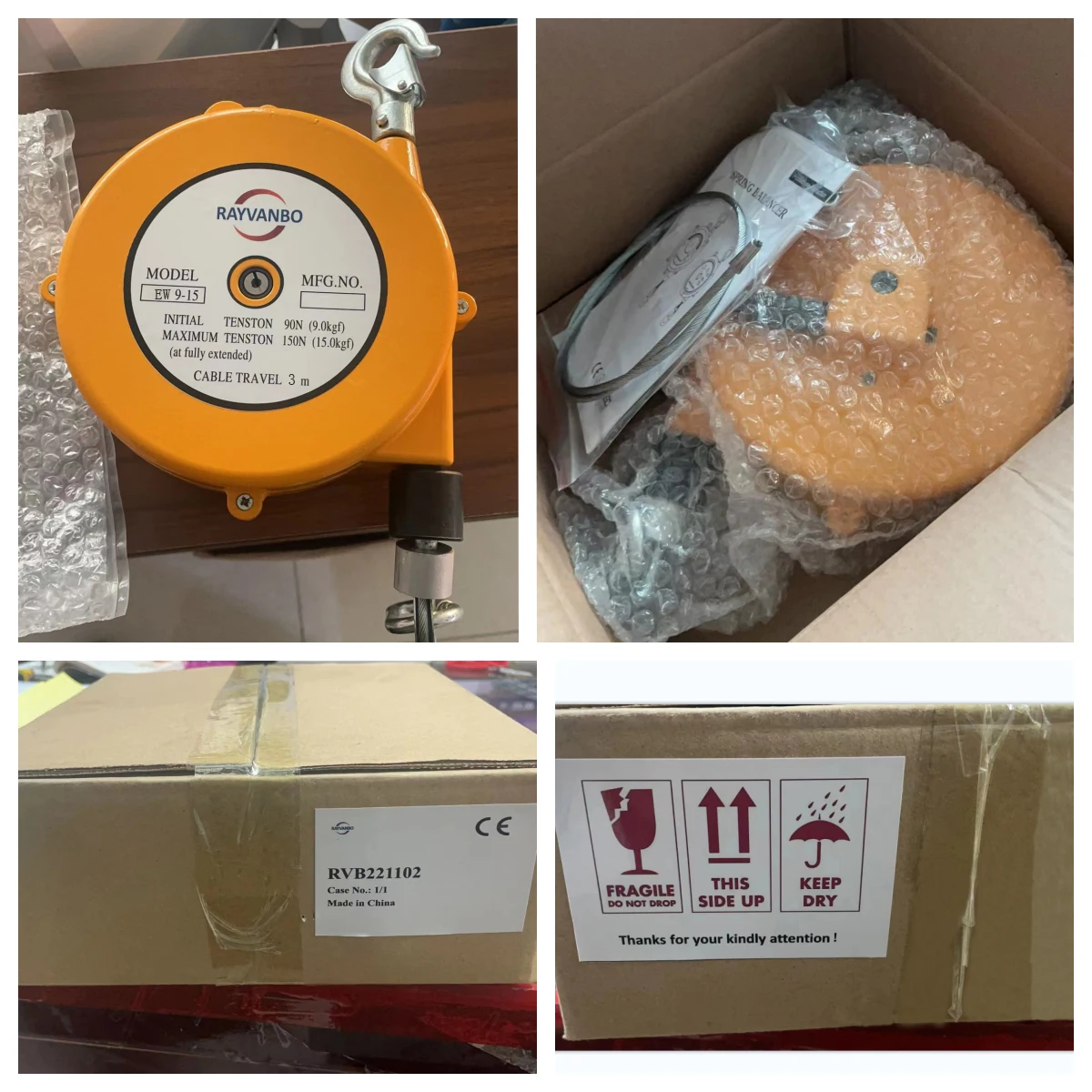 1-200kg Spring Balancer Hanging Suspended Spot Welding Machine Assembly ...