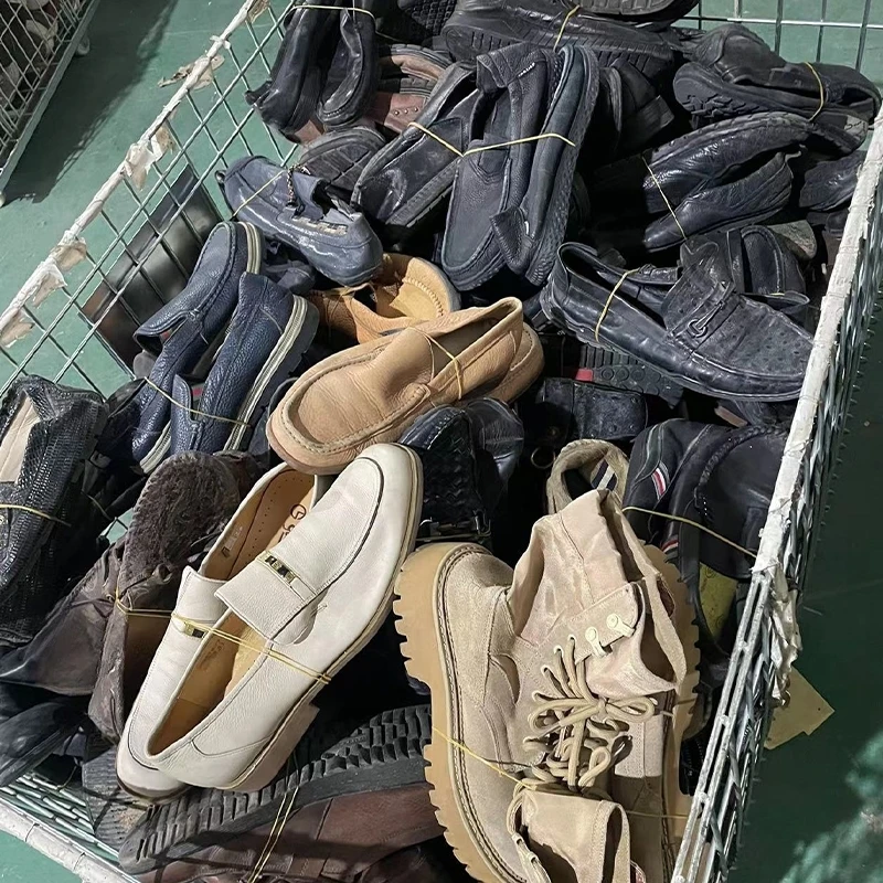 2nd Hand Stock Shoes Wholesale Low Price Fashion Second Hand