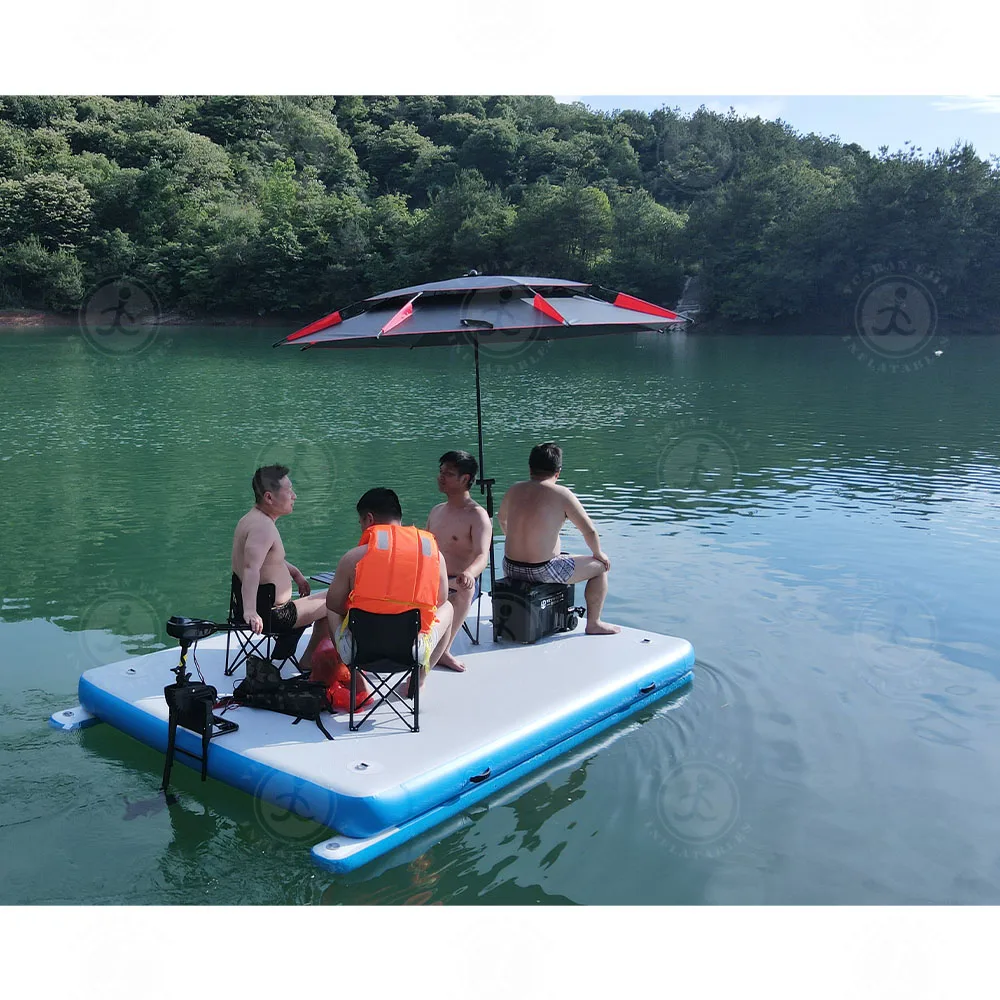 Hot Sale Water Sea Lake Drop 3x2 M Stitch Inflatable Floating Dock ...