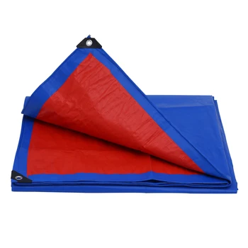 Factory Manufacturer 260GSM 100% New HDPE Tarpaulin, High Strength Waterproof PE Tarpaulin