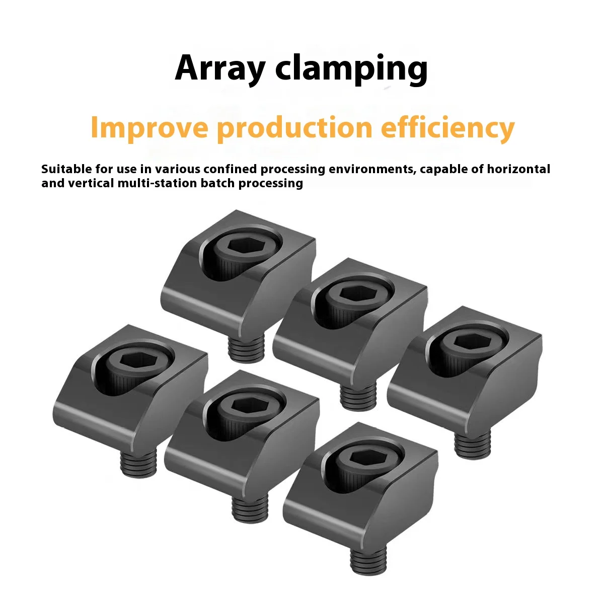 TEBAK Cnc Machining Set Accessories Vise Milling Machining Fixtures Ok Vise CNC Tools Workholding Cnc Clamps