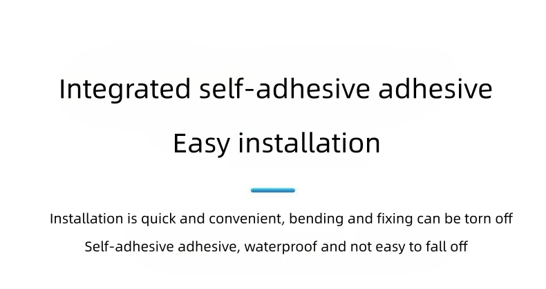 Flexible water blocking strip in bathroom, self-adhesive silicone sealing strip for bathroom water blocking details