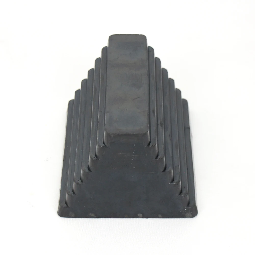 Gt03r Heavy Duty Car Wheel Wedges Chock Rubber Wheel Chock For Car Rv