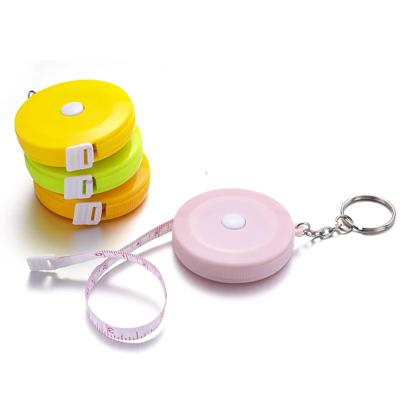 small tape measure keychain clip meter