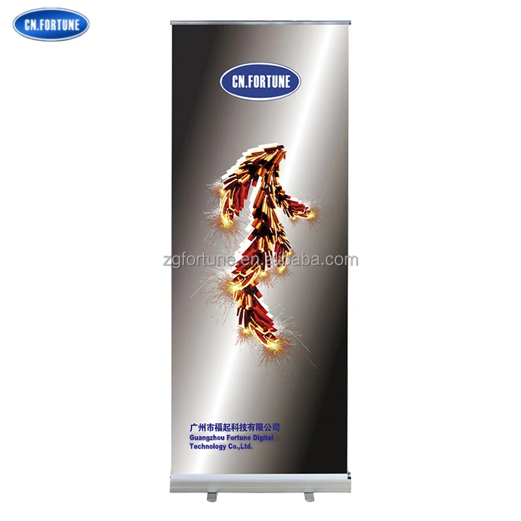 Custom Size Wholesale Double Side Banner Stand For Advertising