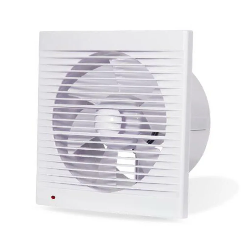 6 Inch Customized Logo Window Air Extractor Fan With Led Light Wall