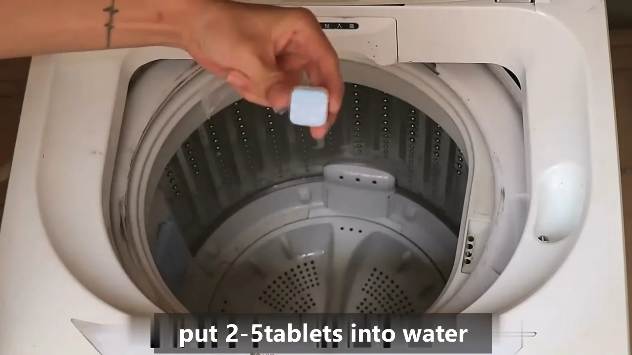 Automatic Powerful Cleaning Effervescent Tablets For Washing Machine