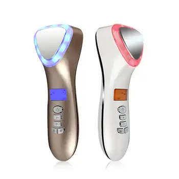 Portable Hot and Cold Facial Massager Cold Face Neck Bar Beauty Instrument Notime Beauty Device Led Technology Skin Hand Held