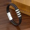 Silver Clasp+brown Leather