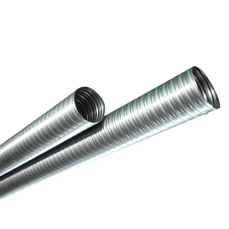 Factory Hot Sale 60mm Round Galvanized Corrugated Duct Pipe