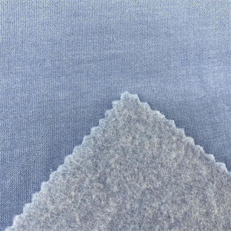 Оптовая продажа от производителя 80/20 хлопок/полиэтиленовая махровая флисовая ткань для спортивной