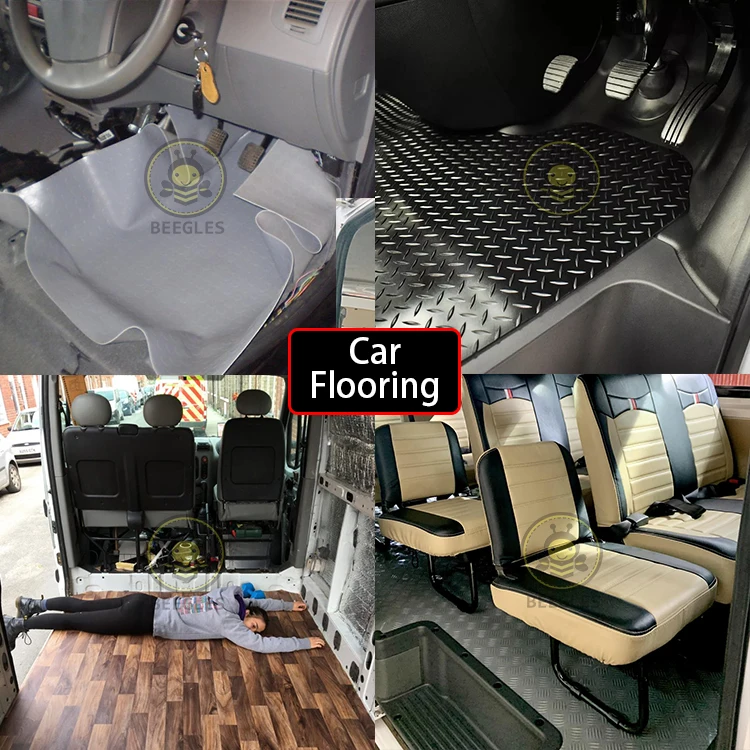 Sponge PVC Flooring Roll Plastic Vinyl Sheet Floor Carpet Mat Cover Covering Linoleum Cheap Price Foam Back Dry Backing Stylish
