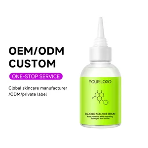 OEM ODM Vitamin C Retinol Hyaluronic Niacinamide Anti Aging Moisturizing Whitening Serum Salicylic Acid Anti-Pimple Essence