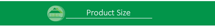 Product size