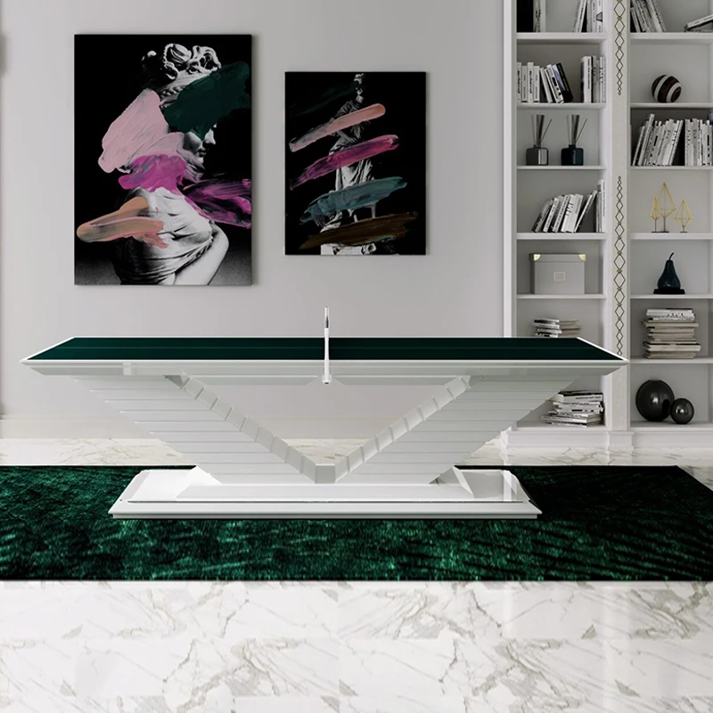 Modern Rectangle Multi-function Dining Conference Ping-pong Table Indoor Sports Table Tennis Table