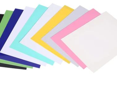 Двухцветный лист из АБС-пластика для рекламы