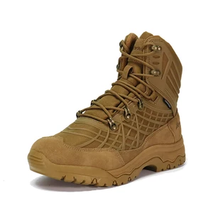 Hanagal Factory OEM ODM Custom Leather Hunting Rubber KPU Boots with Waterproof Membrane for Men