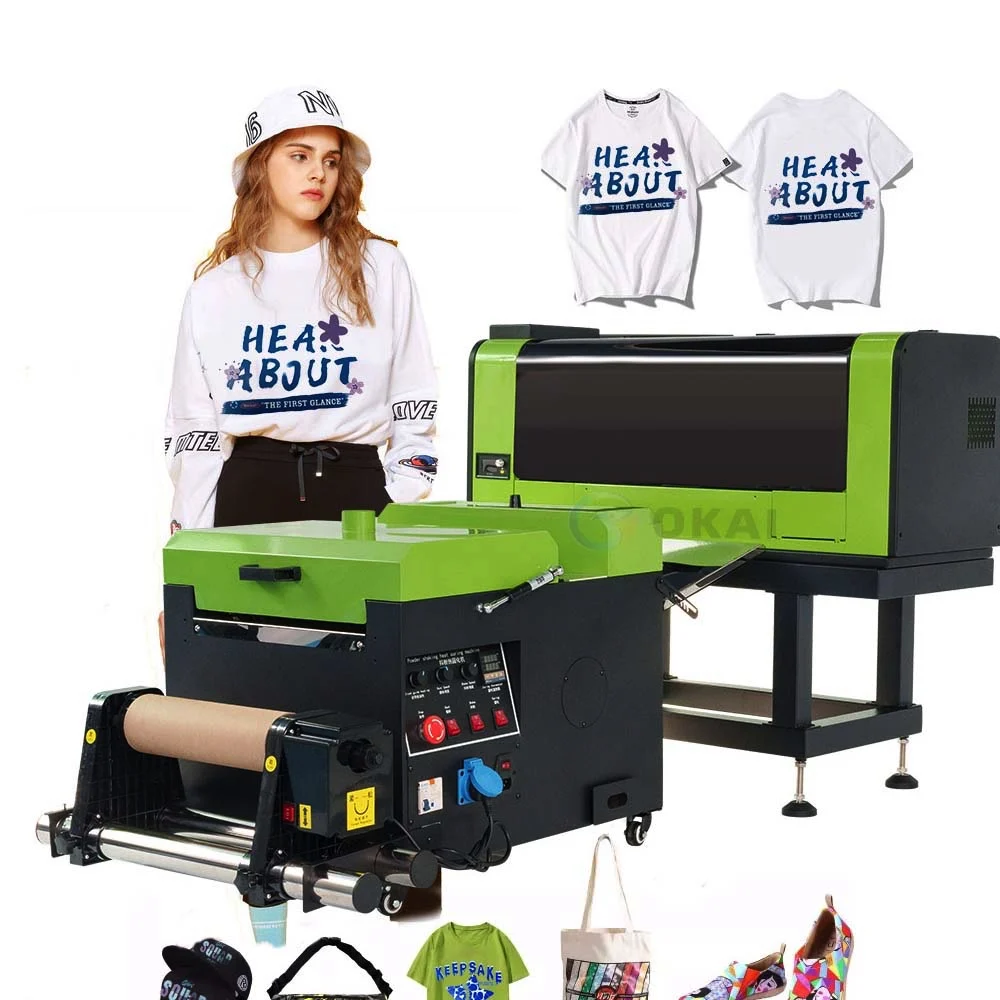 Okai A3  Printing Machine Inkjet Printers Digital Transfer Film a Shaking Power Machine Factory Dtf Printer