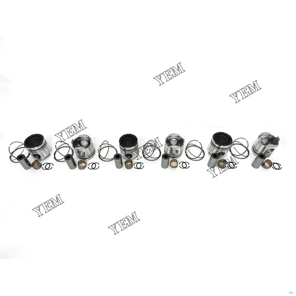 S6A2 Piston With Rings for Mitsubishi