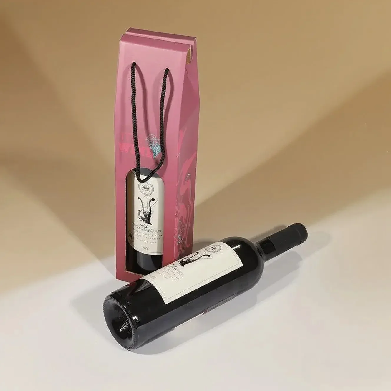 product wholesale hard cardboard single and elegant wine glass gift box for bottle packaging-7