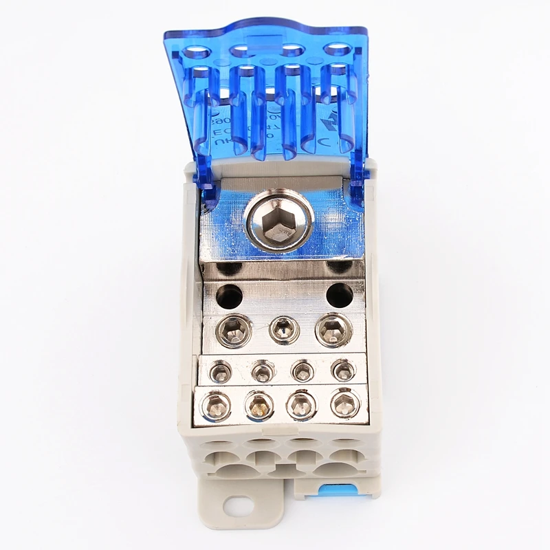 Power Distribution Terminal Block Connector Distribution Block UKK 80A 125A 160A 250A 400A 500A